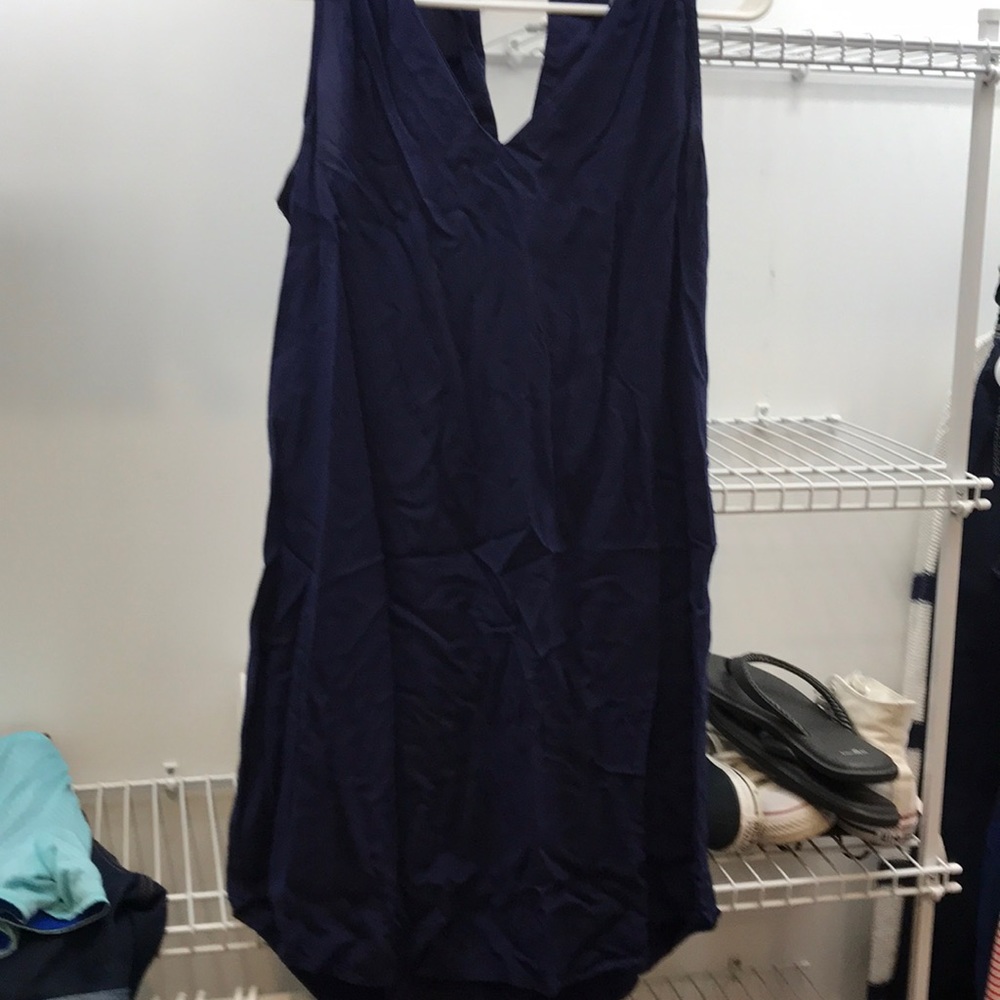 Blue dress